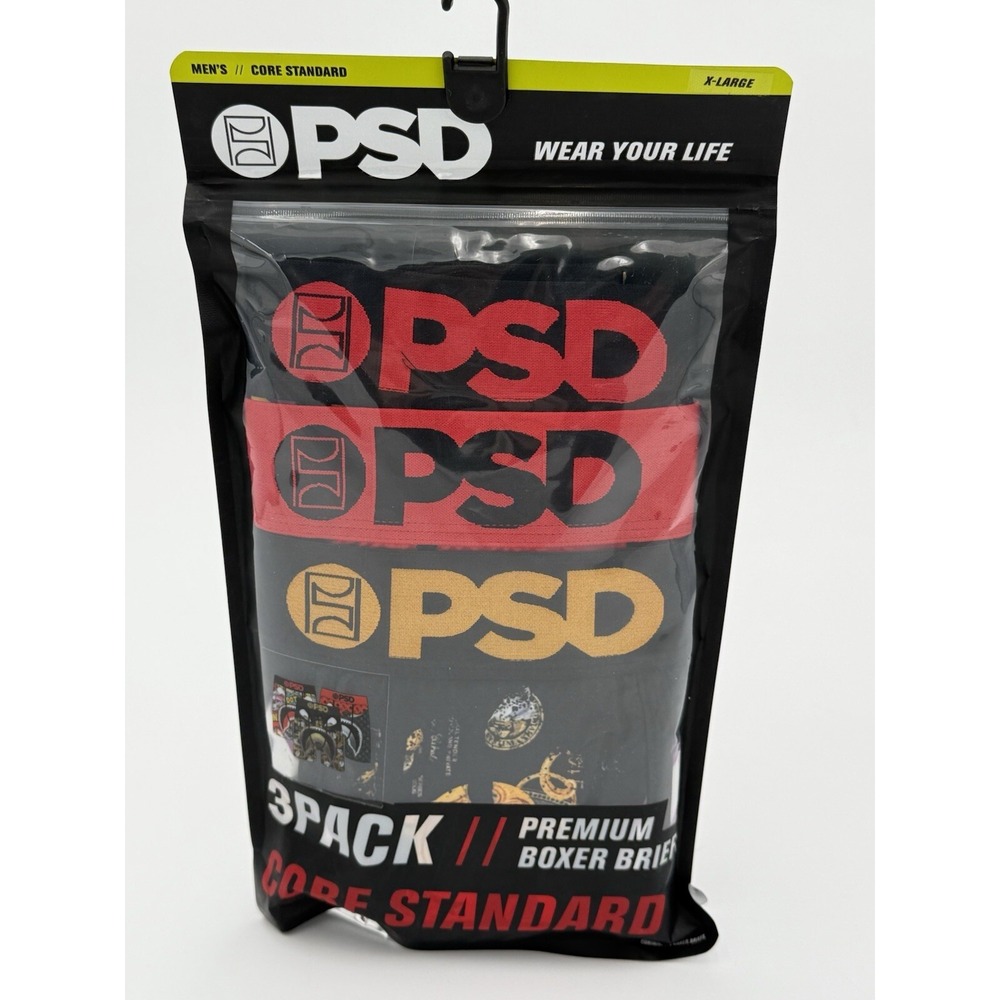 Size XL - PSD $ Hungry 3-Pack Boxer Briefs Underwear Core Standard 324180249
